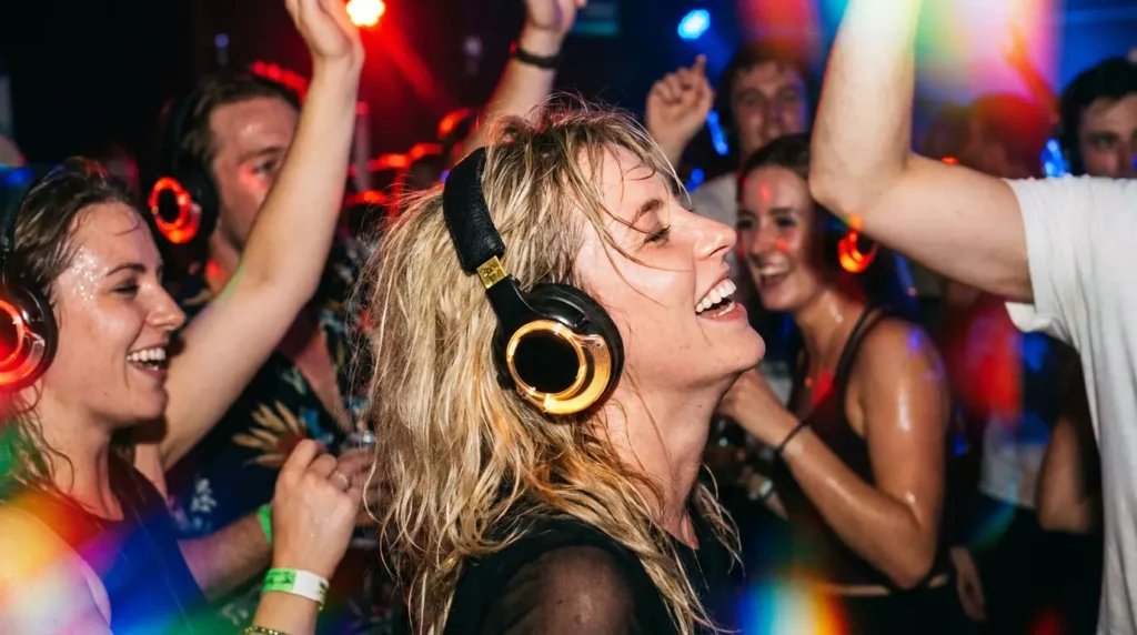 cena silent disco